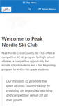 Mobile Screenshot of peaknordic.com